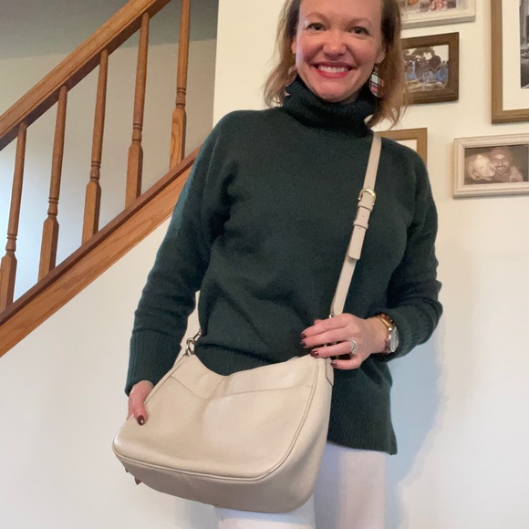 Nordstrom Nude/Beige Handle & Crossbody Purse ✨ - Picture 14 of 15